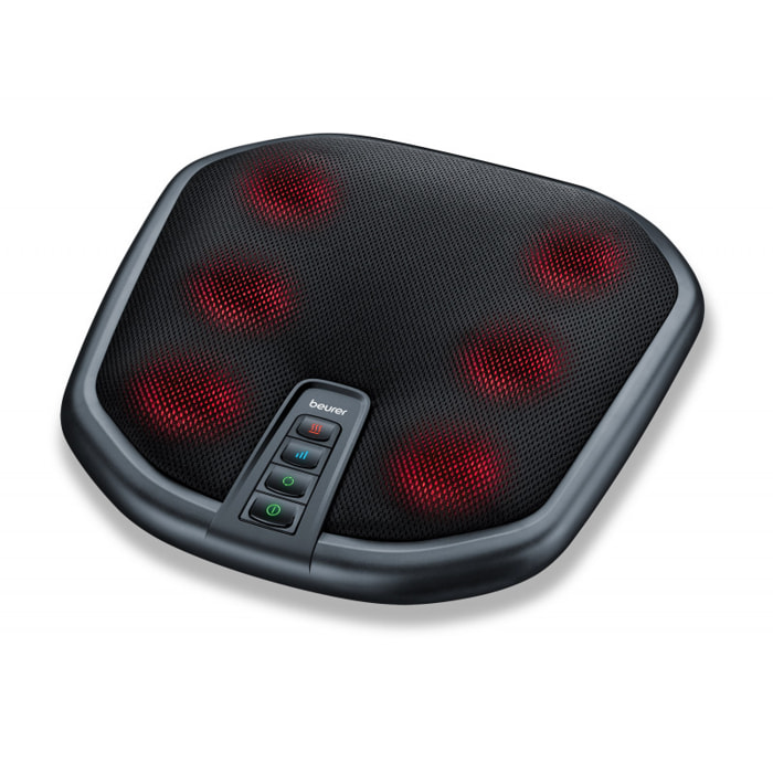 Appareil de massage shiatsu 2-en-1 pour les pieds et le dos