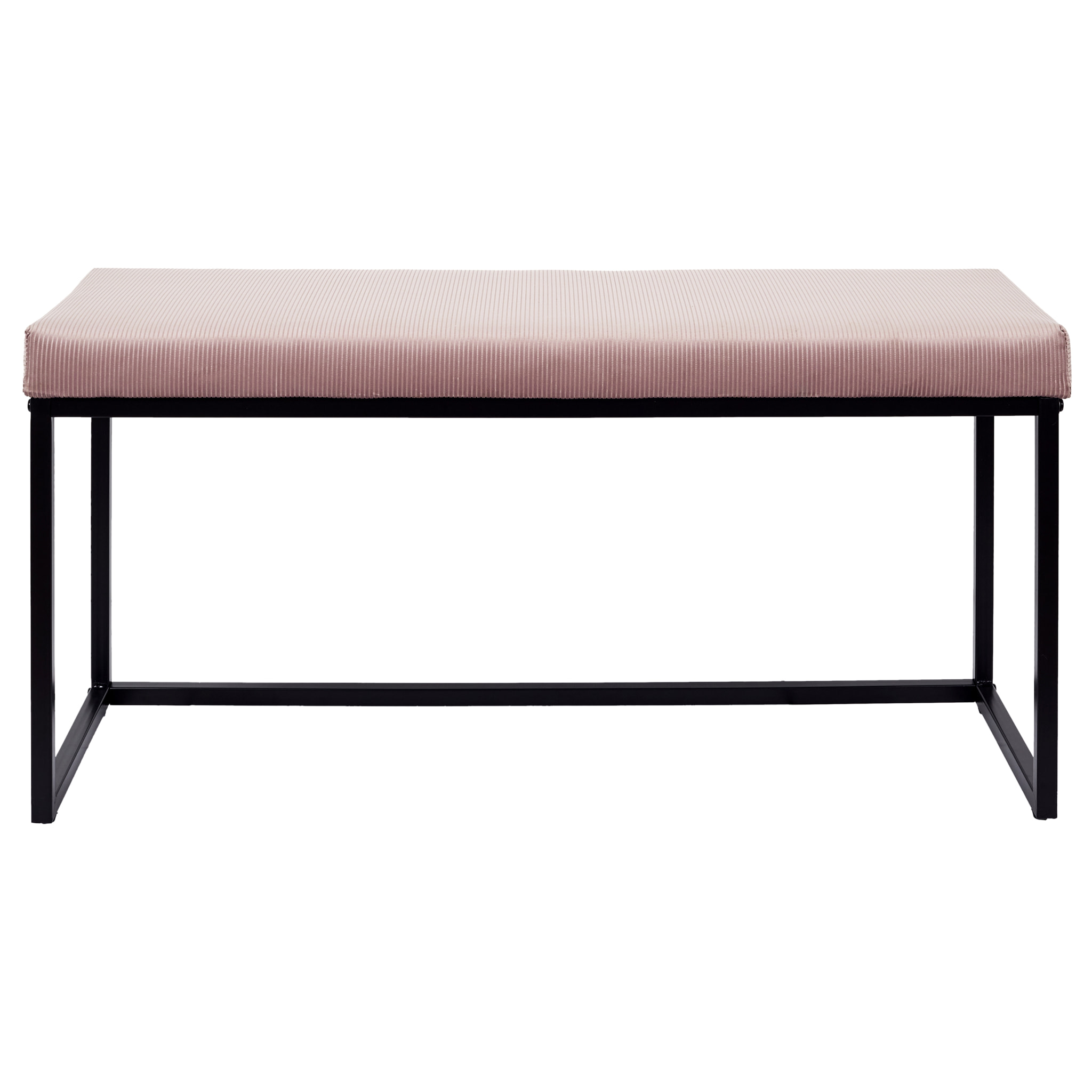 Banc Giulia Rose Velours Cotele