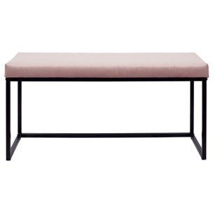 Banc Giulia Rose Velours Cotele