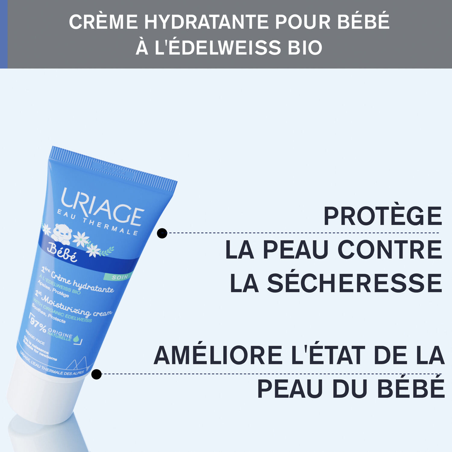 Bébé - 1ère crème Hydratante 40 ml