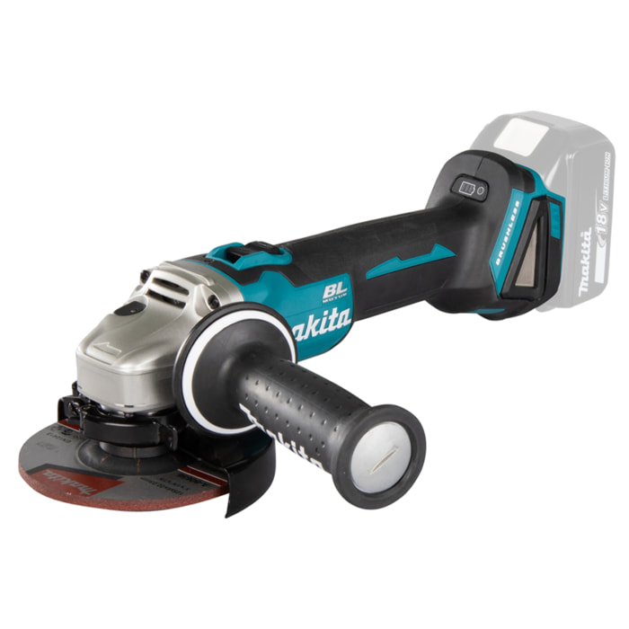 Pack de 5 machines MAKITA 18V - Perfo-burineur + Visseuse + Perceuse à percussion + Meuleuse + Scie circulaire - MAKITA - avec 4 batteries 18V 5Ah + chargeur rapide + 3 MAKPAC - DLX5039PTJ
