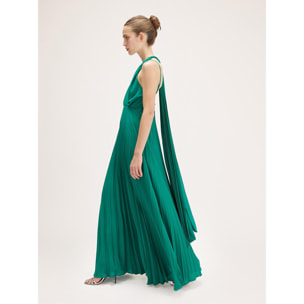 Motivi - Vestido elegante plisado - Verde