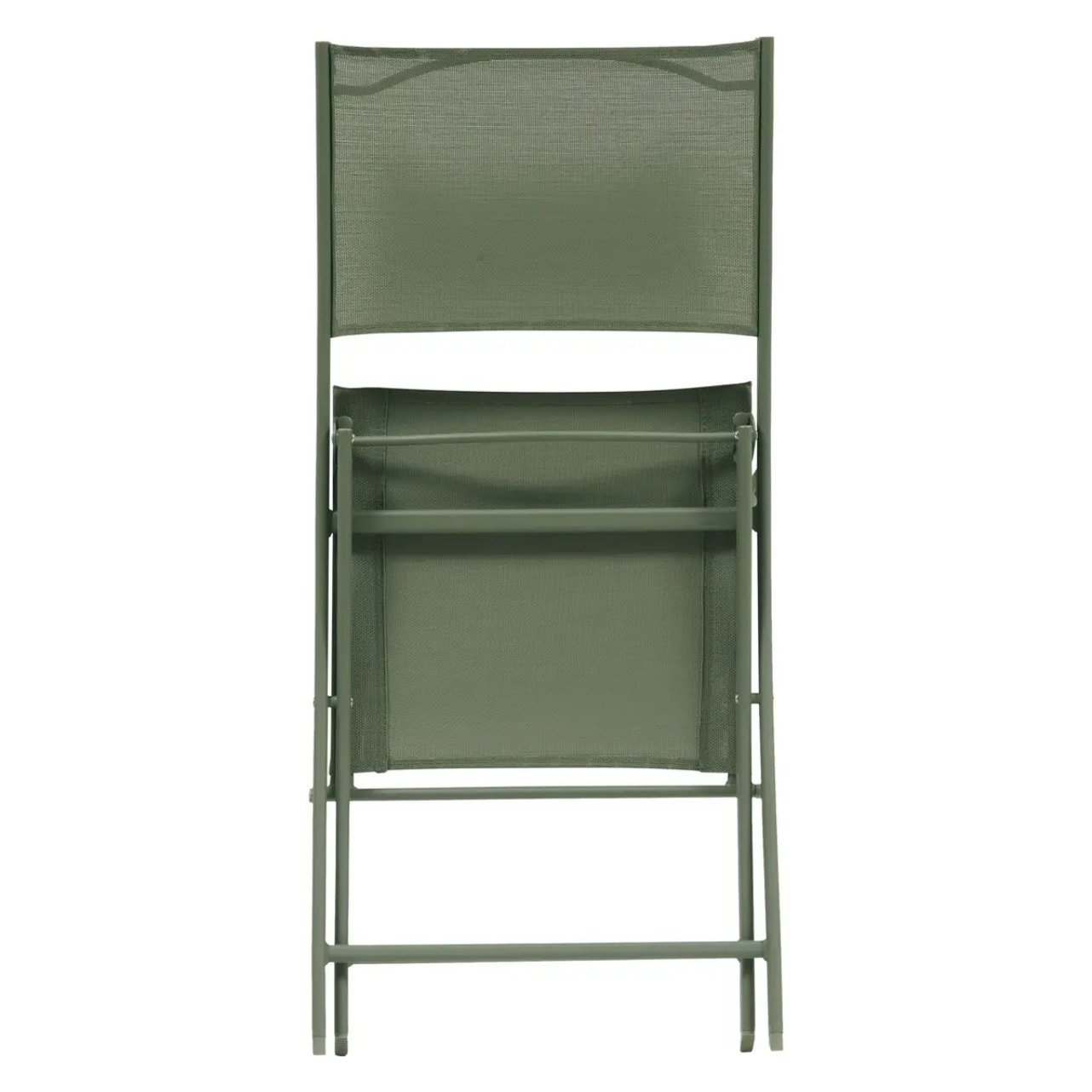 Lot de 4 chaises de jardin Modula pliables vert laurier