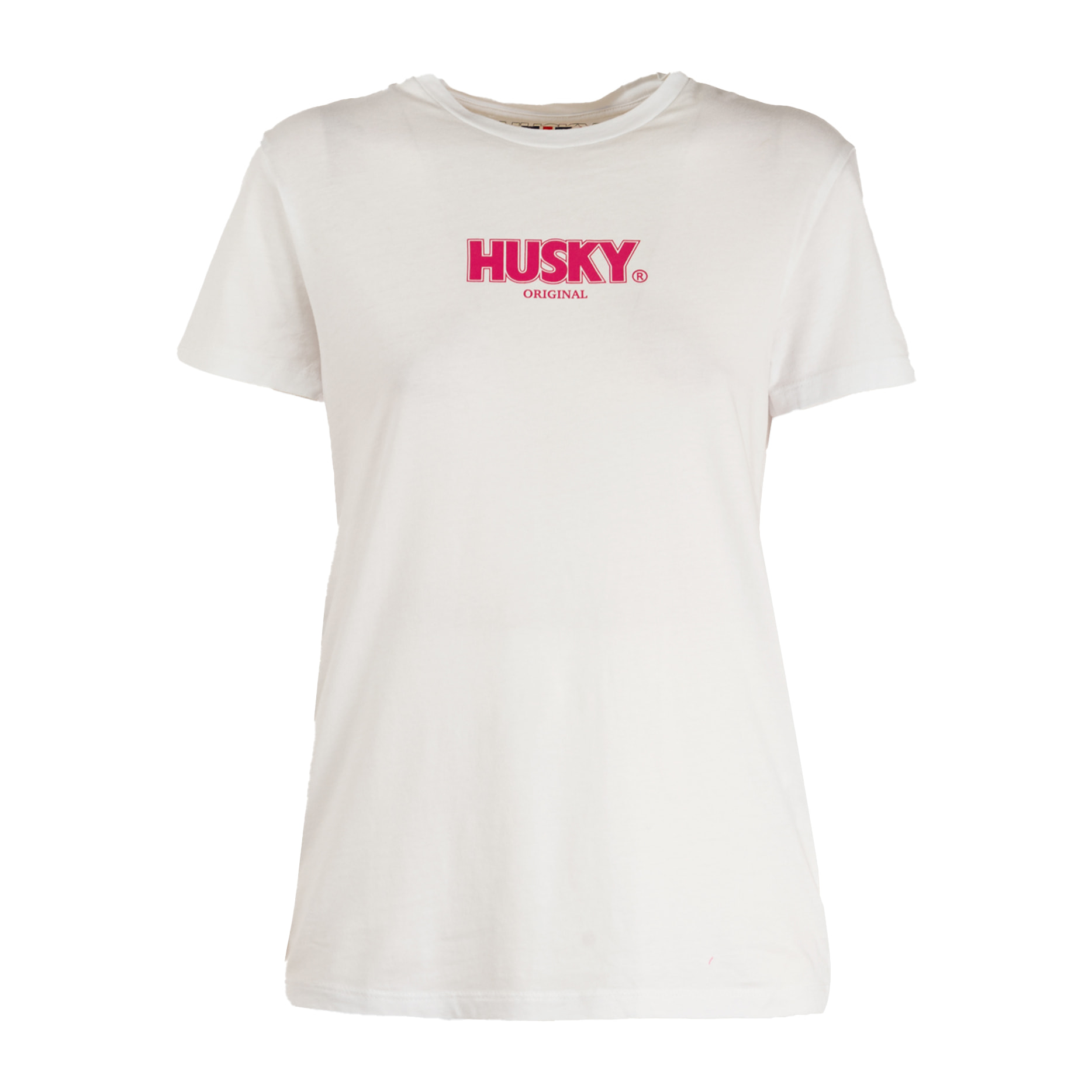 HUSKY t-shirt donna white