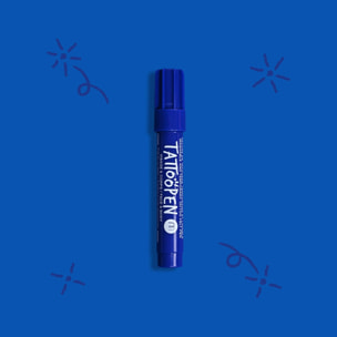 Tattoopen - Feutre de Tatouage Temporaire et Lavable Visage et Corps