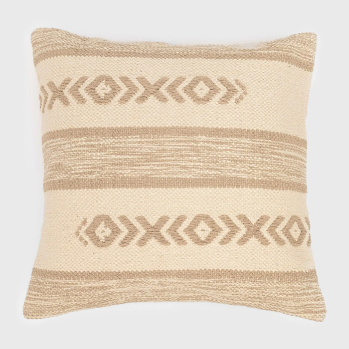 Cojín cuadrante algodón Burton 45x45 - funda + relleno