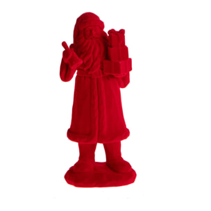 Babbo natale con pacco dono - Pezzi 2 - ROSSO - Bianchi Dino SpA