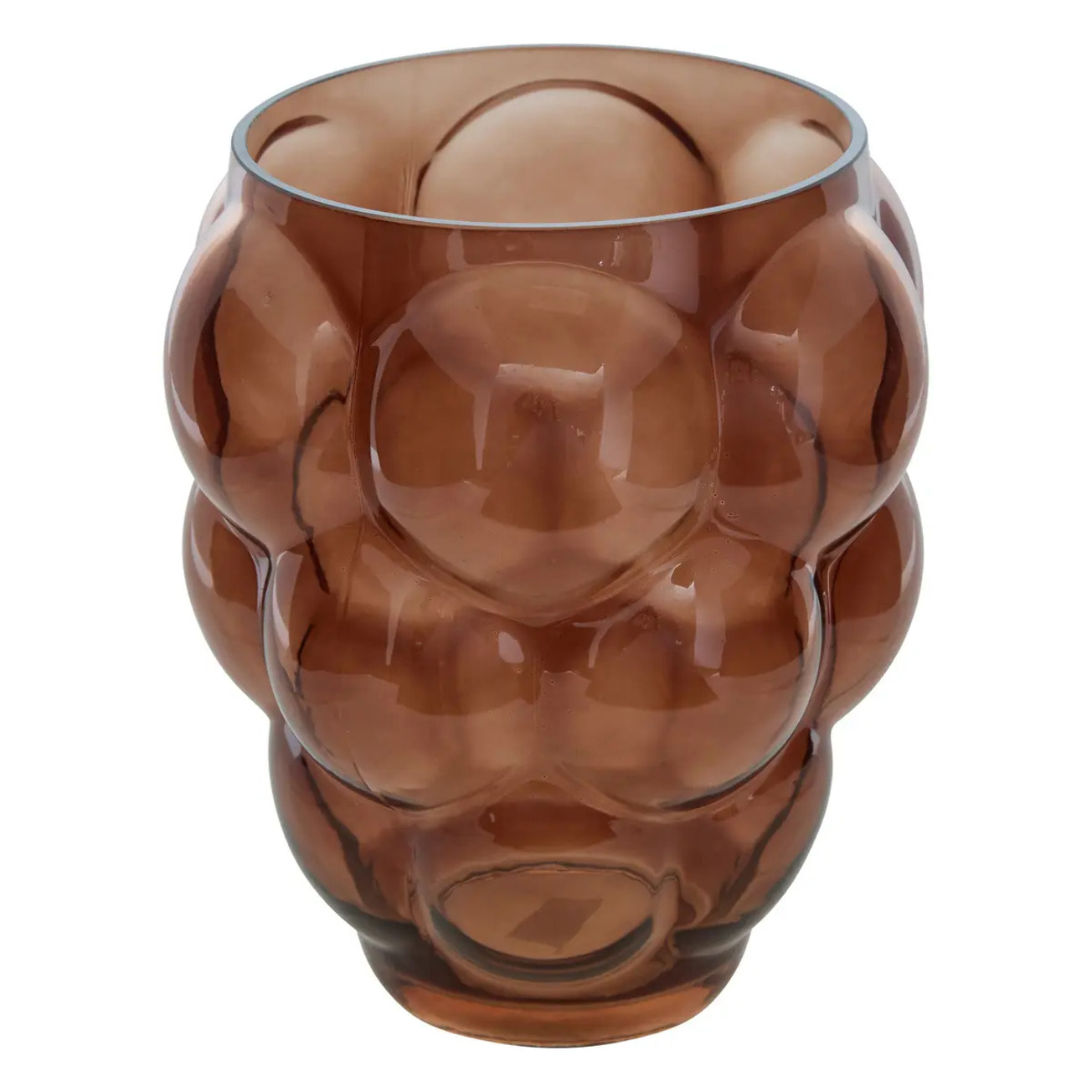 Vase Edia marron H25cm