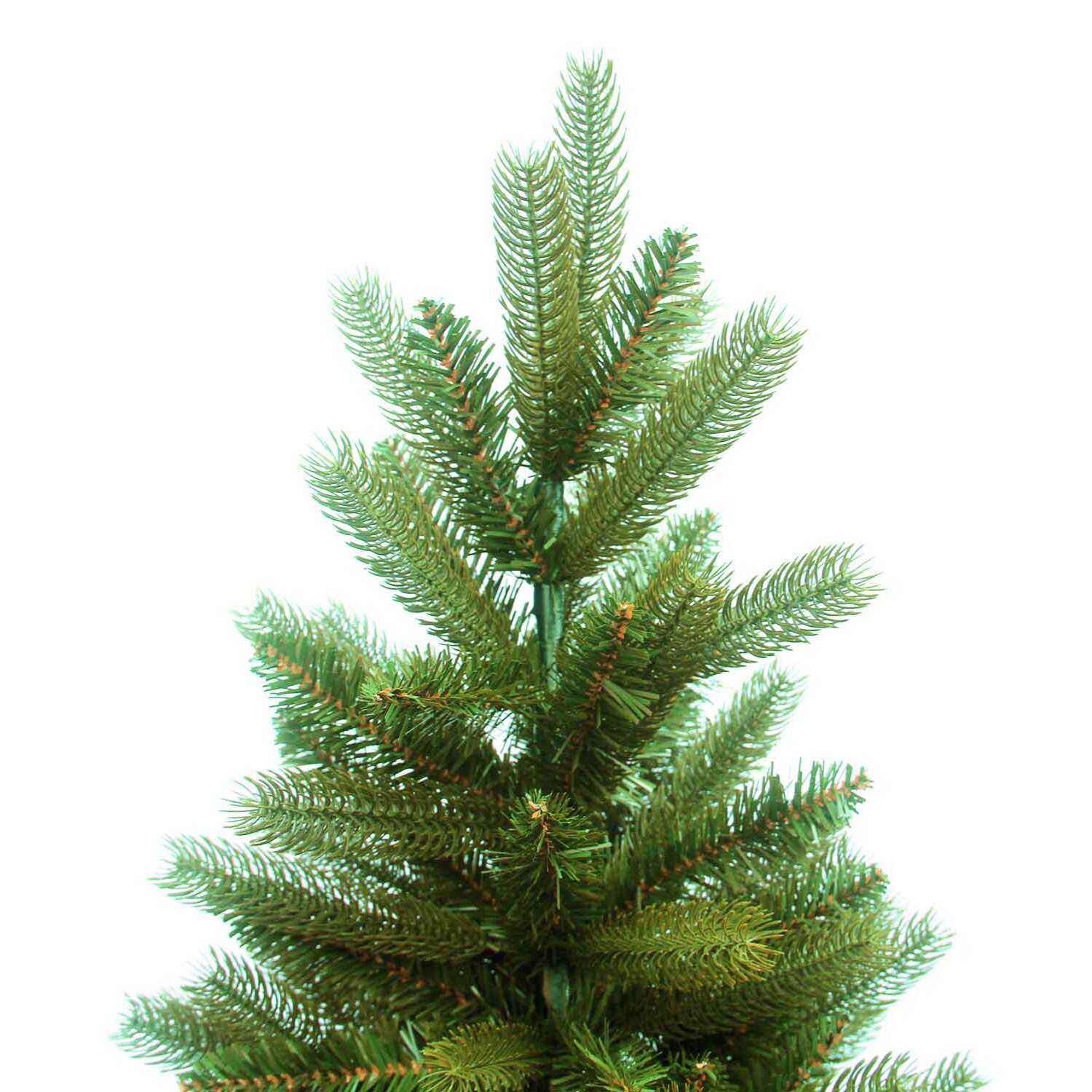 Blitzen - Albero di Natale effetto realistico in PE e PVC ø125x240H, 1800 rami