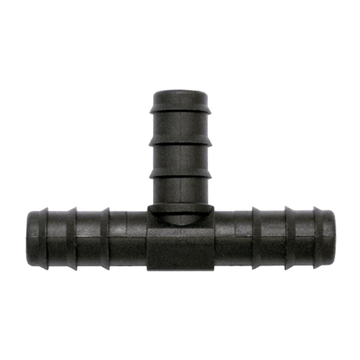 PLANETA HUERTO | Derivación en T para riego por exudación – Derivaciób en T Pack de 10 unidades Conector para sistemas de riego eficiente, ideal para anillos en árboles y arbustos