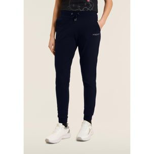 Pantaloni Sportivi con Polsini e Vita in Costina