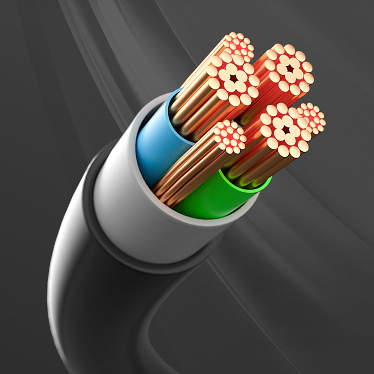 Cable de carga monofásico para vehículos eléctricos de Tipo 2 a Tipo 2. Con 32A y 7KW de potencia.