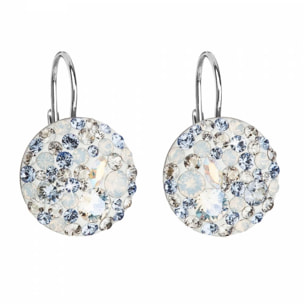 Pendientes Round Brillantin adornado con cristales de Swarovski