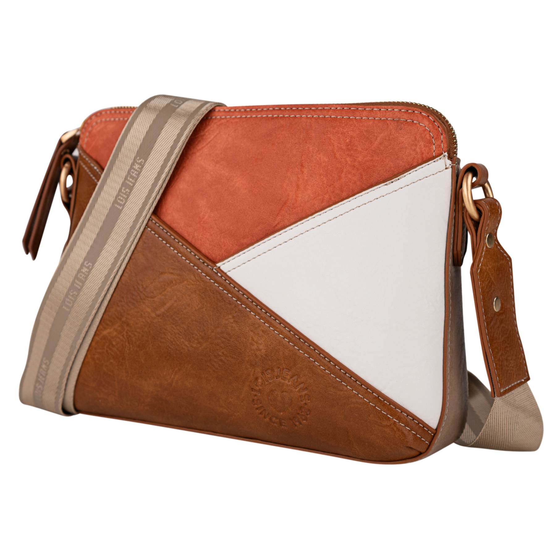 Bolso Bandolera Mujer Lois Kate Marron