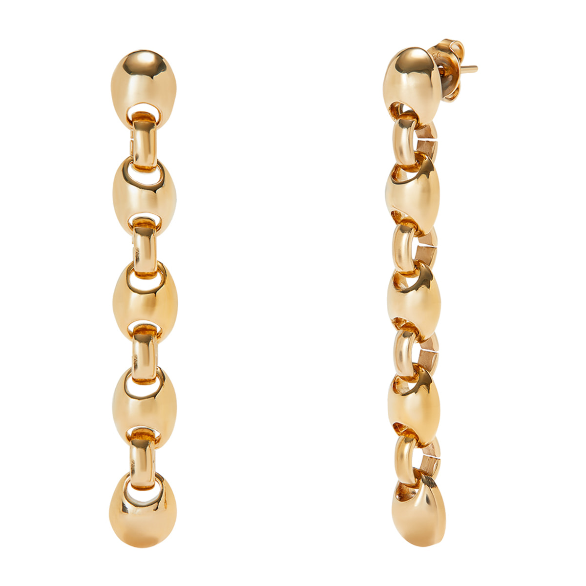 Pendiente SER INTRÉPIDA ORO U