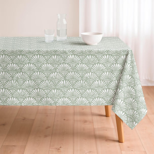 Mantel antimanchas ARLO AZUL - 100% algodón