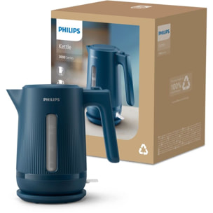 Bouilloire PHILIPS HD9411/70 Bouilloire électrique bleue Série 3000 1.7L, 2200W