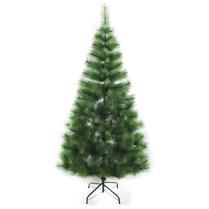 ARBOL NAVIDAD FIBRA VERDE LISO 120CM