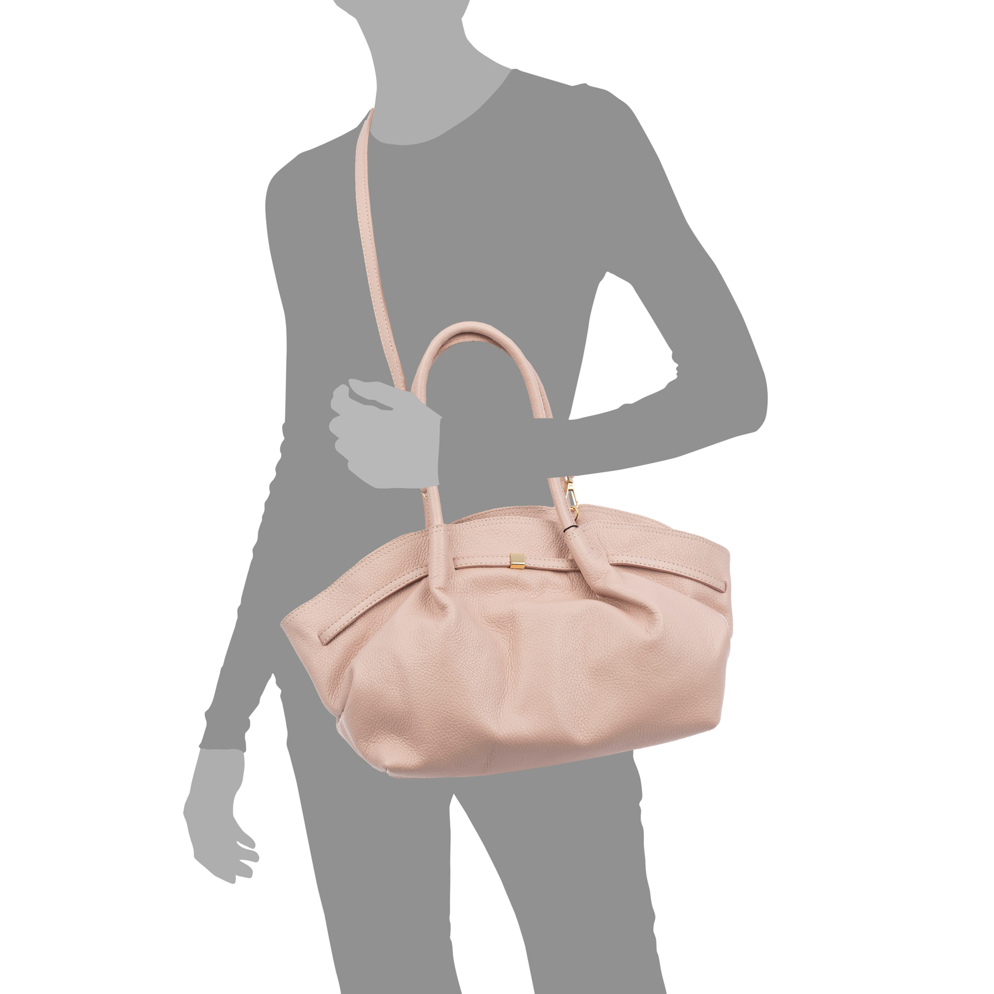 Bema Borsa Tote Donna. Pelle autentica Dollaro