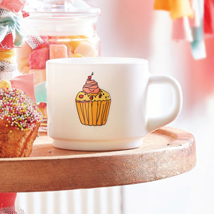 Tasse 22 cl Cupcake Pop Gourmandise - Luminarc