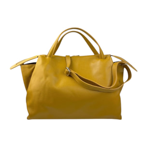 Borsa a mano Cheval Firenze Algedi Giallo Senape