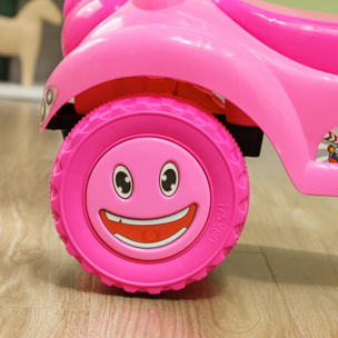Porteur enfant rover spatial 2 coffres effets sonores lumineux rose