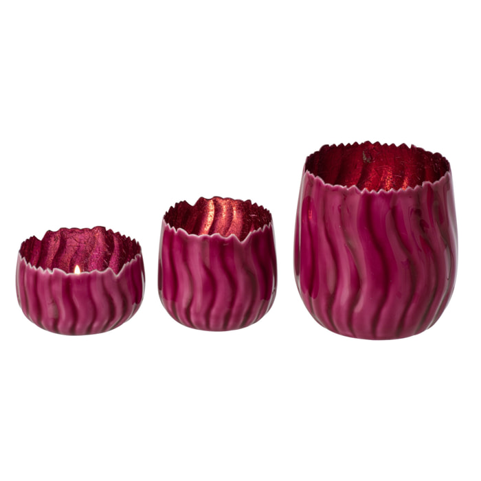 J-Line 3 photophores - fer - fuchsia