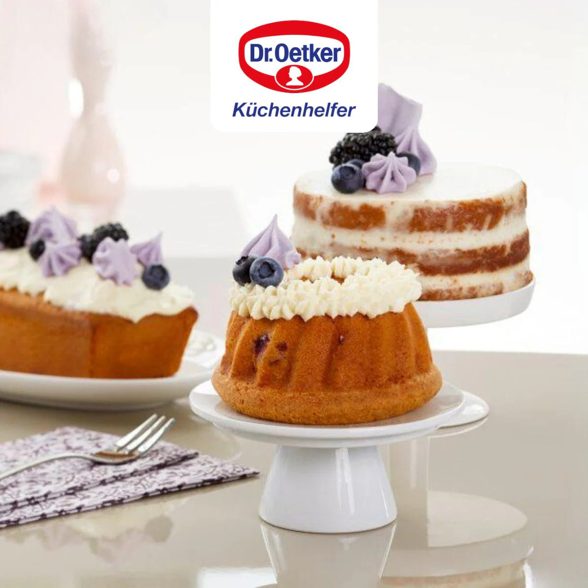 Seringue de pâtisserie et 6 embouts à motif Dr. Oetker Baker Edition