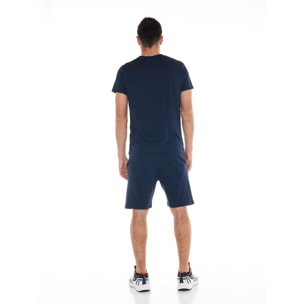 Completo set da uomo composto da t-shirt e pantaloncini Leone Basic