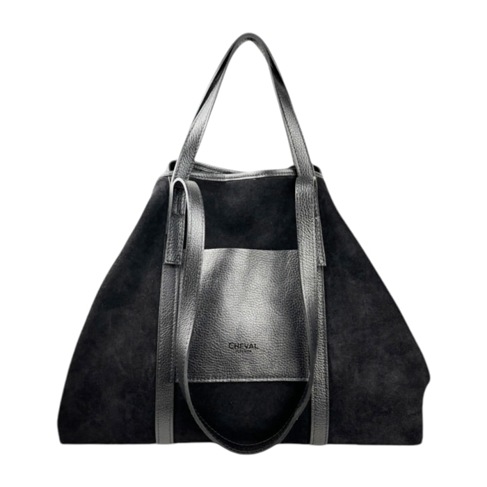 Bolso de Hombro Cheval Firenze Formentera F/W Negro