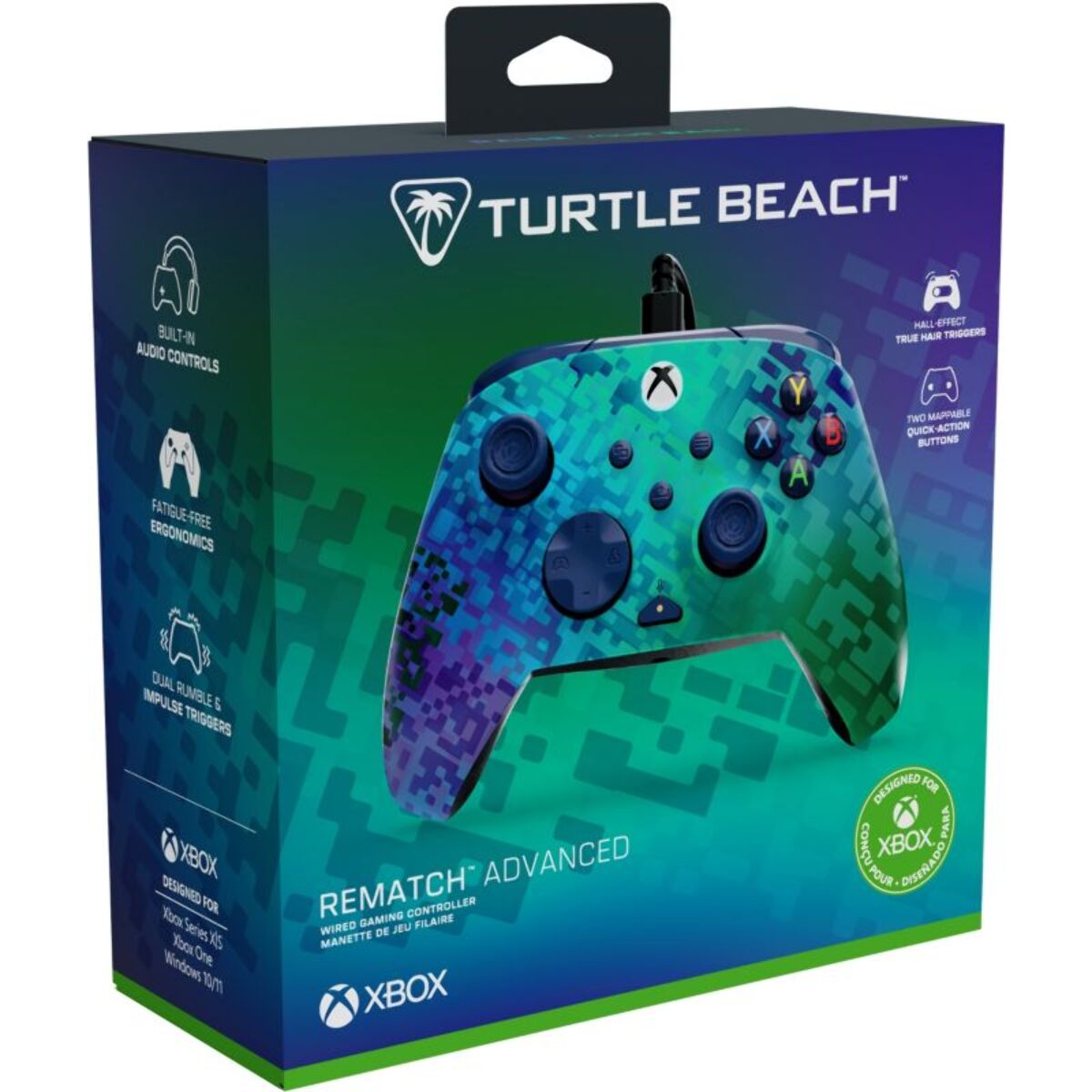 Manette TURTLE BEACH Glitch Green