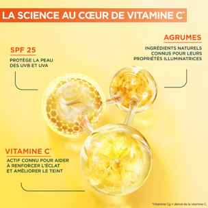 Garnier SkinActive Vitamine C Sérum Crème 2en1 Booster d'éclat
