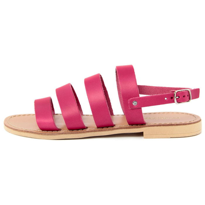 Sandalino flat Donna Toscana Rosa