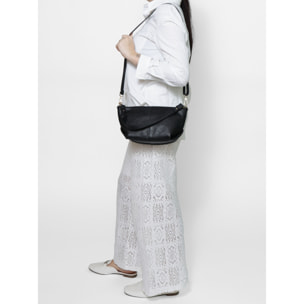 Borsa a spalla da donna In Vera pelle Made in Italy 30x15x12 cm