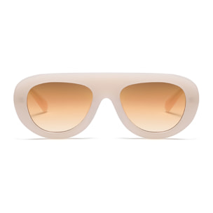 Gafas de sol OCEAN COTE DES BASQUES - Blanco / Degradadas marrón