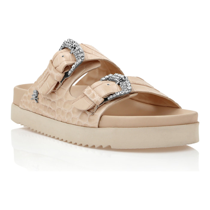 PHILIPP PLEIN Sandalias planas
