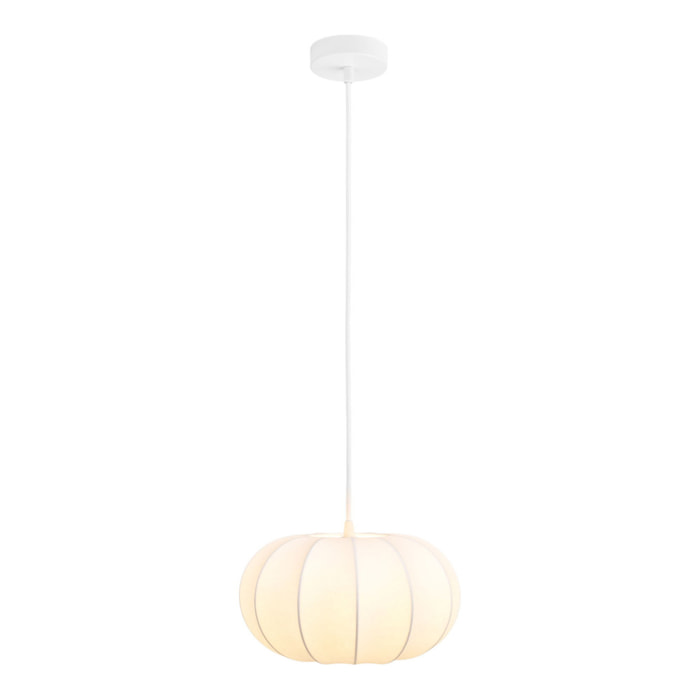 Coventry Lampada a Sospensione in Resina Bianca ø28 cm