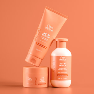 WELLA PROFESSIONALS Kit Invigo Nutri-Enrich Shampoo Nutriente 300ml + Maschera 150ml + Balsamo 200ml