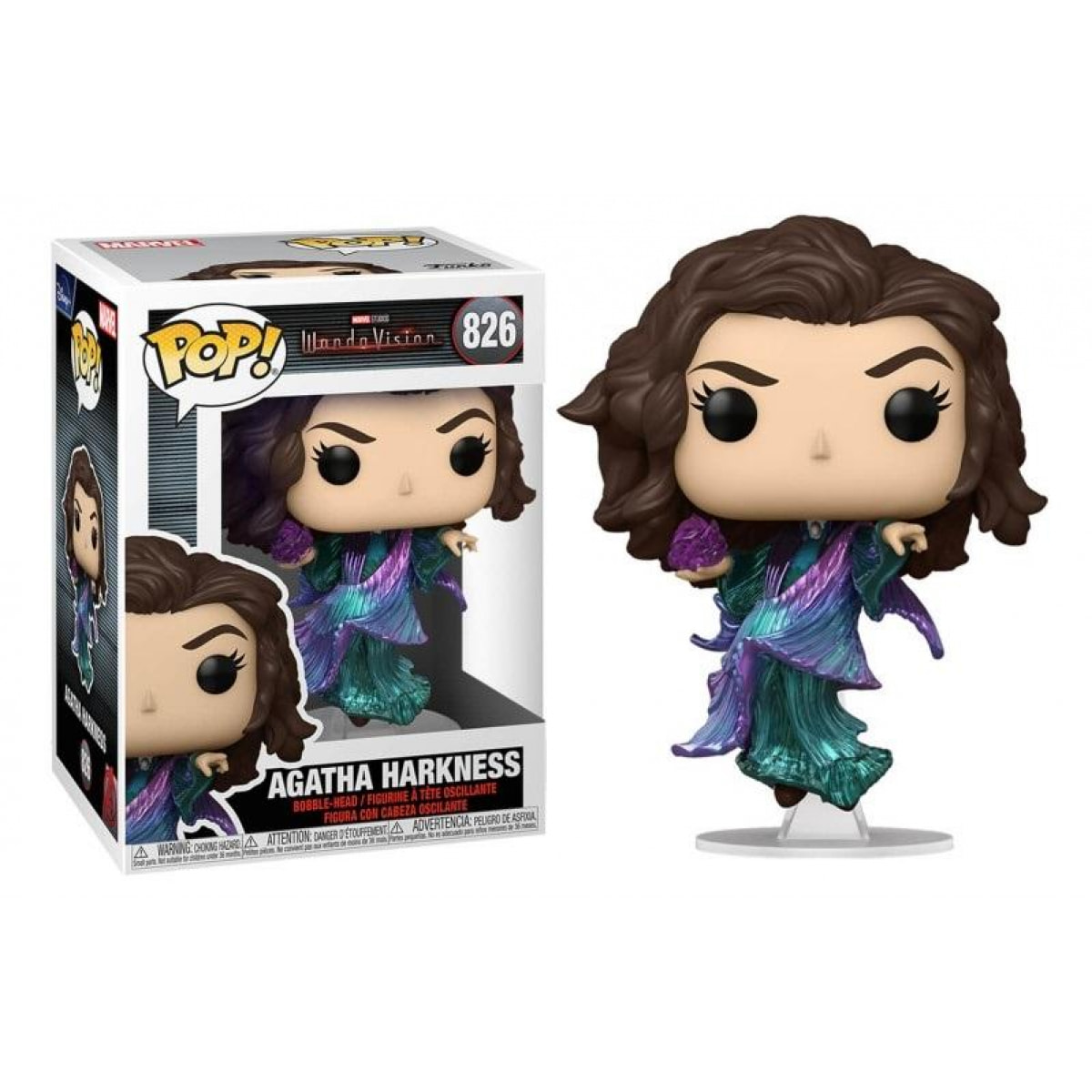 WandaVision Funko Pop Serie Tv Vinile Figura Agatha Harkness 9 cm