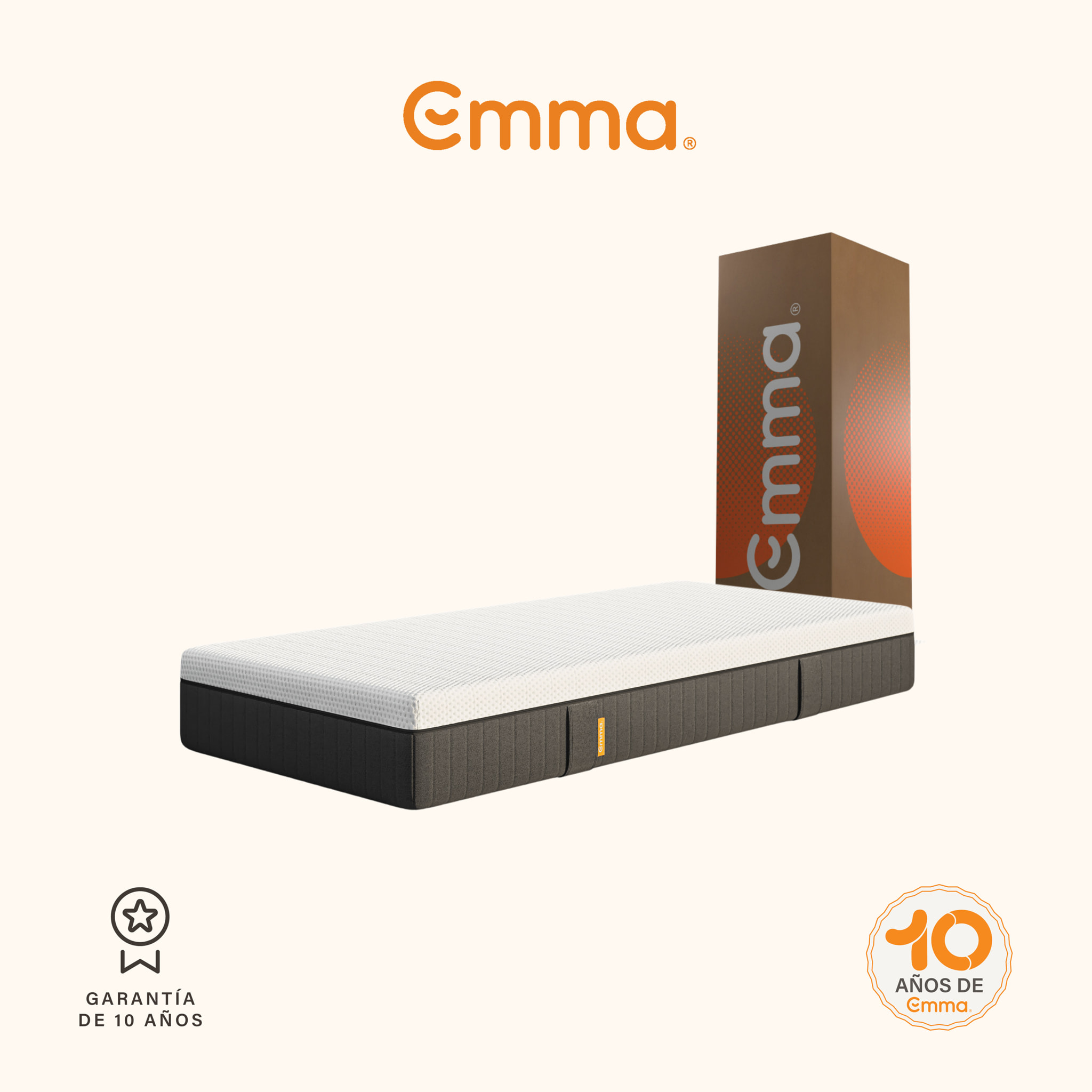 Colchón Hybrid Premium | Muelles y espuma viscoelástica | 25cm