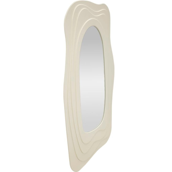 SPECCHIO DA MURO DAFNE BIANCO CM 90X4X165