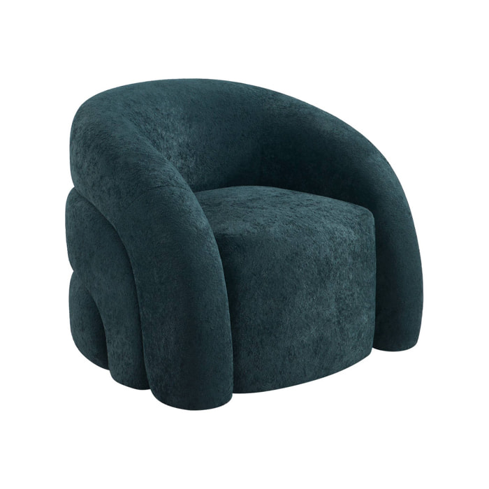 Fauteuil organique tissu 1 place RENBO