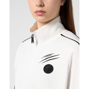 PLEIN SPORT Cropped Tracksuit Jacket