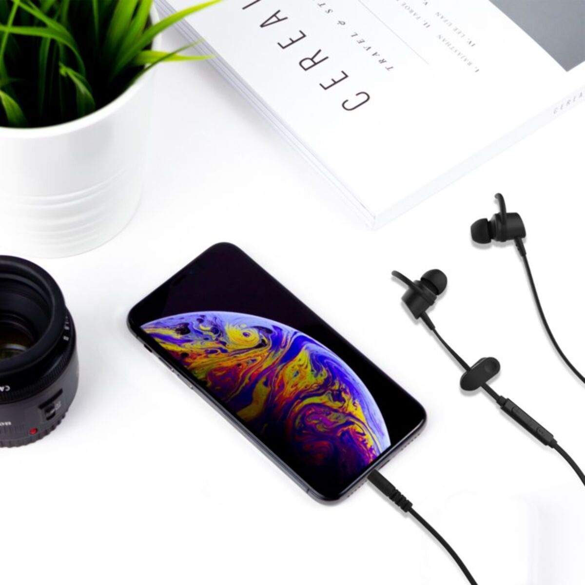 Ecouteurs ESSENTIELB Moving 502 noir