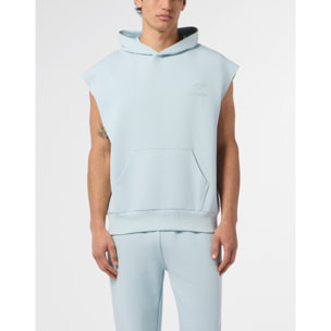 PLEIN SPORT Pique Hoodie Vest Icon