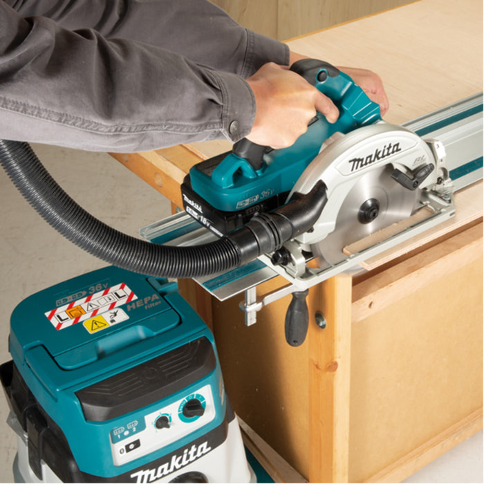 Sierra circular 36V 2X18V Li-Ion BL1850B Ø190 mm MAKITA - DHS783T2JU