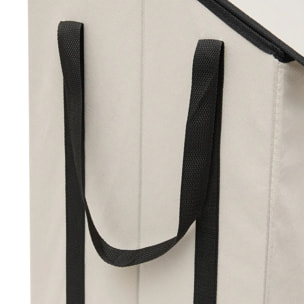 Panier à linge 45L beige