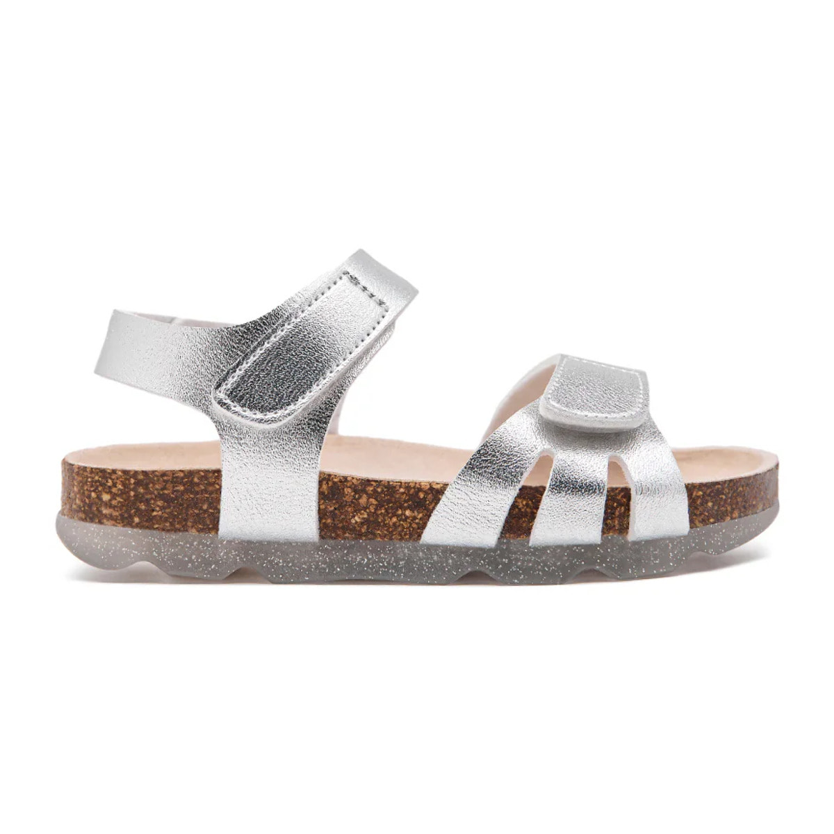 Sandalias BIO Tiras Plata