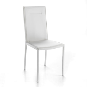 Tomasucci lot de 2 chaises BLANC CAMY