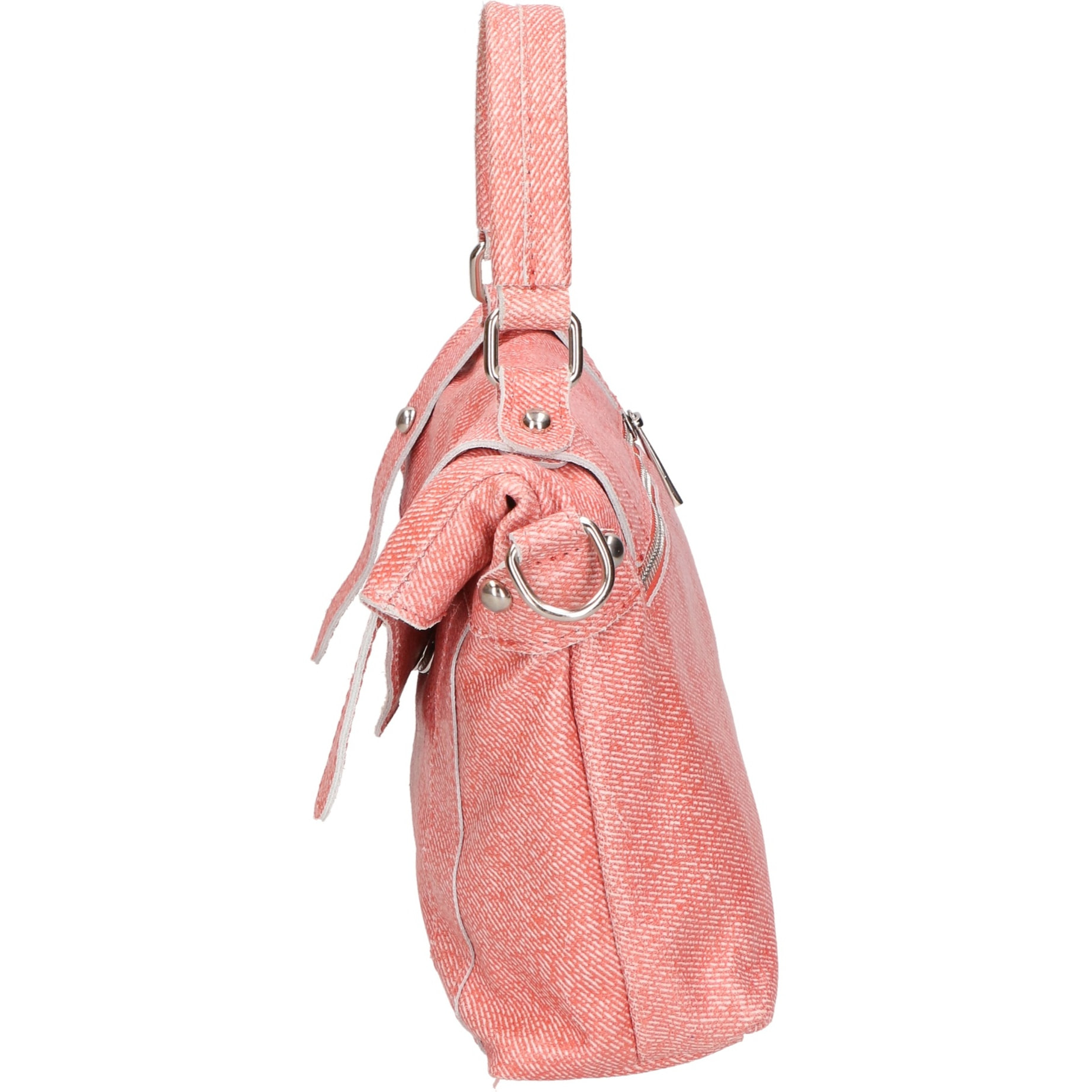 Borsa a mano da donna - Modello Floresta - Vera Pelle - 25.0 x 17.0 x 6.0 cm